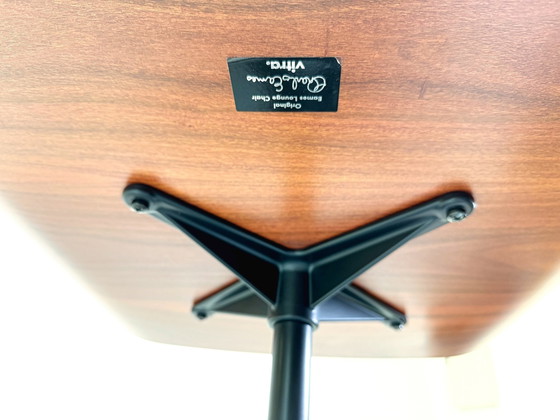 Image 1 of Eames Lounge Chair Vitra Sessel Inkl. Ottoman Schwarz