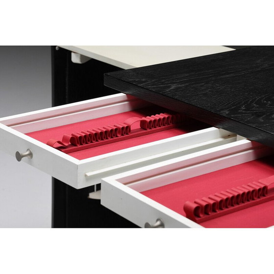 Image 1 of Vintage Barwagen aus Holz von De Coene, 1970er Jahre