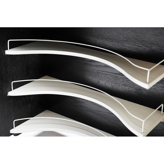 Image 1 of Vintage Barwagen aus Holz von De Coene, 1970er Jahre