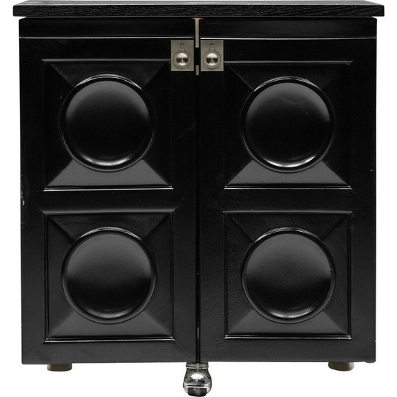 Image 1 of Vintage Barwagen aus Holz von De Coene, 1970er Jahre