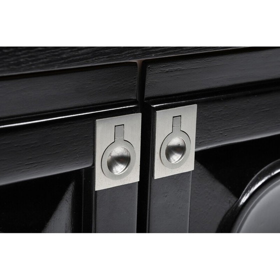 Image 1 of Vintage Barwagen aus Holz von De Coene, 1970er Jahre