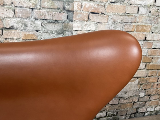 Image 1 of Fritz Hansen Egg Chair Cognac