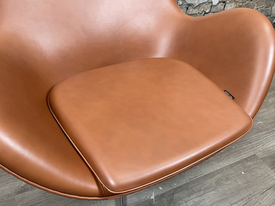 Image 1 of Fritz Hansen Egg Chair Cognac