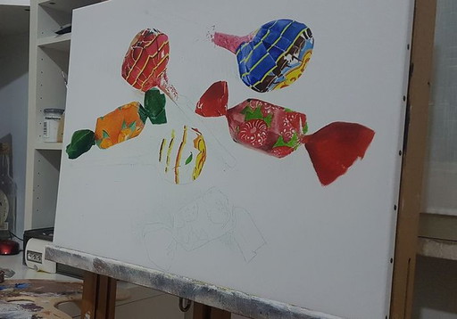 "CHUPA"-Gemälde von Marco Amore