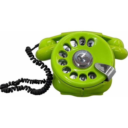 Oldtimer-Telefon Bobo von Sergio Todeschini für Telcer, Italien 1970er