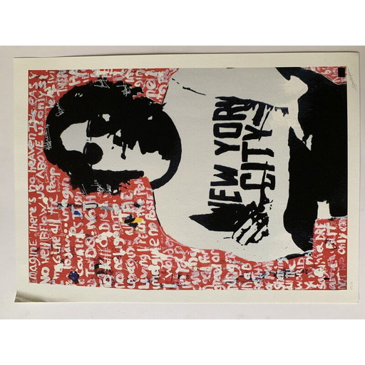 Klassische Lithografie von John Lennon, 2010
