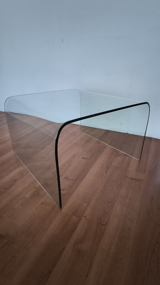 Fiam Couchtisch Waterfall 1970 quadratisch. Einzigartig! Selten!