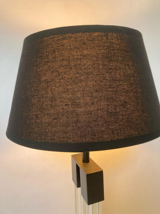 Image 1 of Plexiglas Tischlampe, 80er Jahre Design