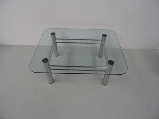 Vintage Couchtisch aus Glas