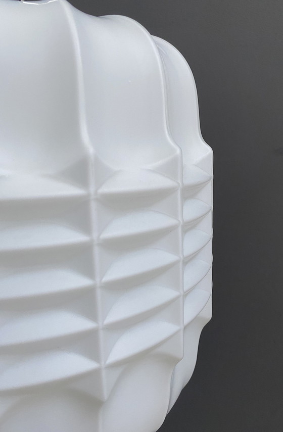 Image 1 of Opaline Pendelleuchte 1960S Brutalistischer Stil