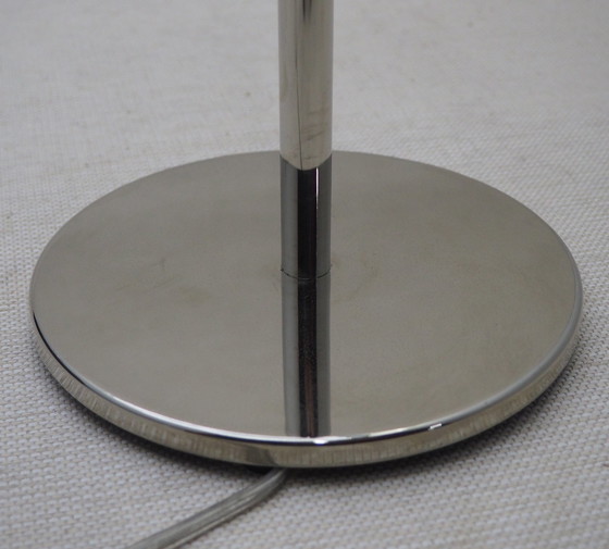 Image 1 of Fornasetti Stoff Stahl Tischlampe