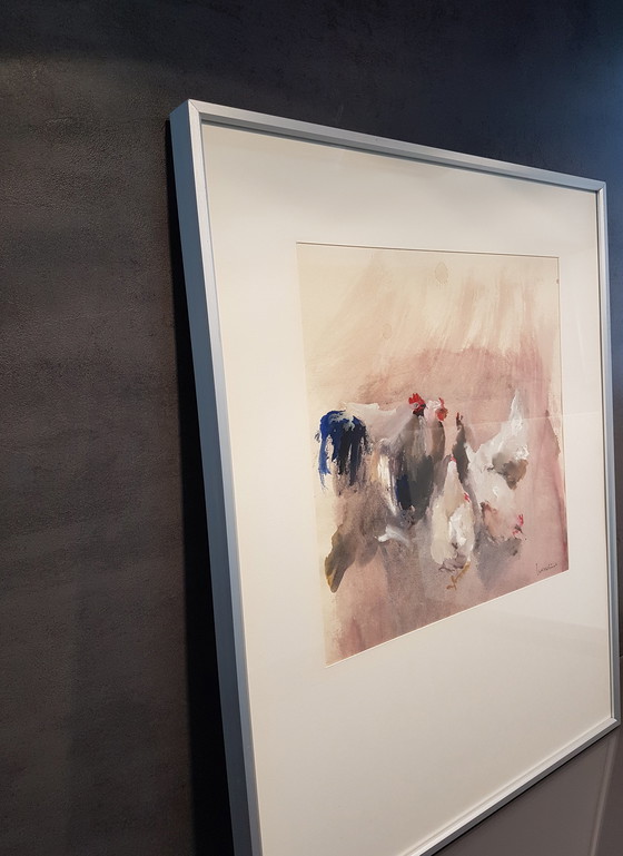 Image 1 of Jeanne Wesselius - Bauernhöfe - Aquarell