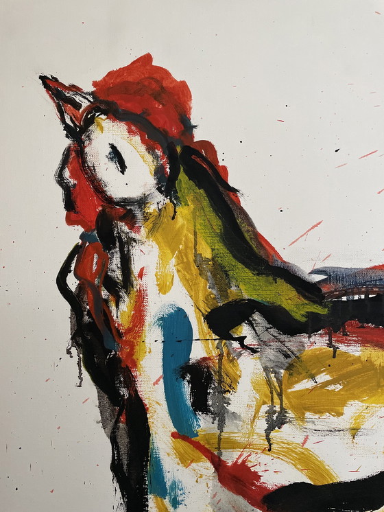 Image 1 of Anton Heijboer - Originalgemälde auf Leinwand