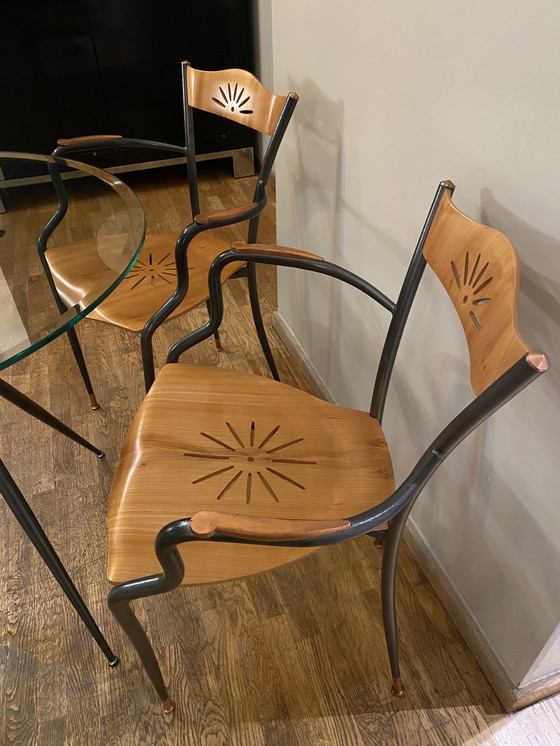 Image 1 of Italienisches Esszimmer-Set im Vintage-Stil