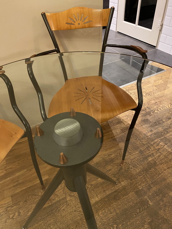 Image 1 of Italienisches Esszimmer-Set im Vintage-Stil