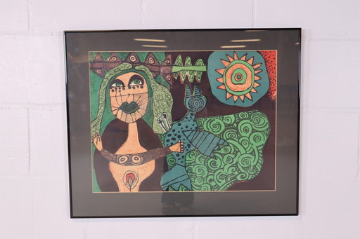 Siebdruck von Corneille 2