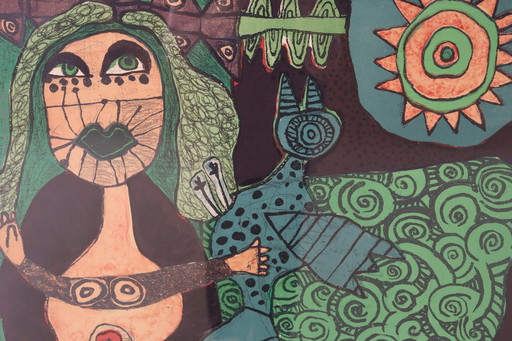 Siebdruck von Corneille 2