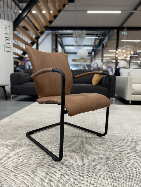 Image 1 of Brees New World Sunny Sessel Braunes Leder