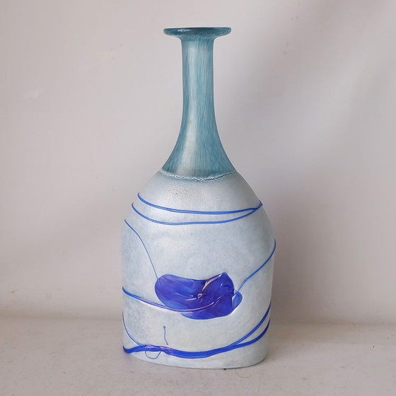 Image 1 of Kosta Boda "Galaxy Blue" Flasche/Vase