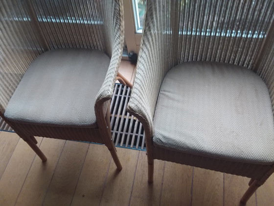 Image 1 of 2x Lloyd-Loom-Sessel