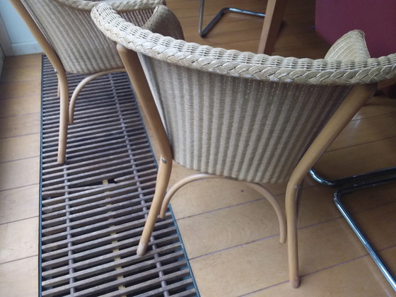 Image 1 of 2x Lloyd-Loom-Sessel