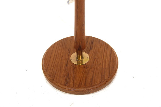 Image 1 of  Skandinavische Stehlampe aus Teakholz Und Metall, Schweden, 1960