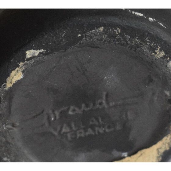 Image 1 of Vintage-Vase aus emaillierter Keramik von Louis Giraud für Vallauris, 1950