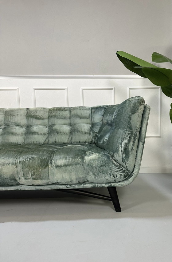 Image 1 of Roche Bobois Profile 4 Sitzer Designer Sofa Stoff Couch