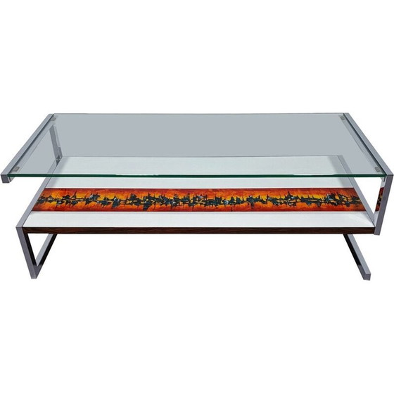 Image 1 of Vintage Nisco Keramik Couchtisch