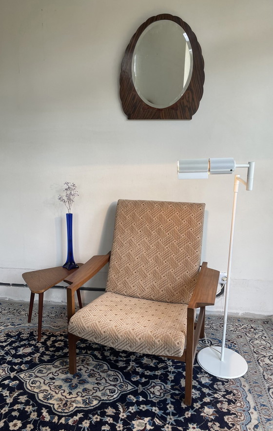 Image 1 of Weiße verstellbare Stehleuchte Haloprofil von Victor Frauenknecht für Swiss Lamp International Ag