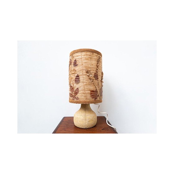 Image 1 of Mid Century Tischlampe aus Travertin, 1960er Jahre