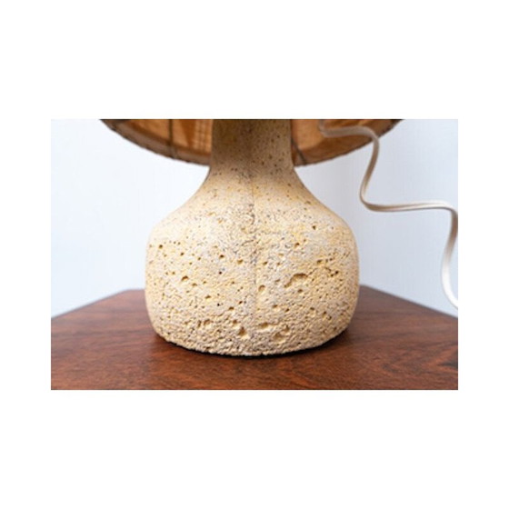 Image 1 of Mid Century Tischlampe aus Travertin, 1960er Jahre