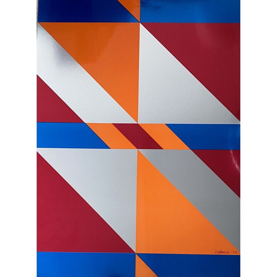 Image 1 of Alter Siebdruck von Edvival Ramosa, 1972