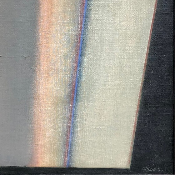 Image 1 of Vintage-Mischtechnik auf Leinwand von Felice Canonico