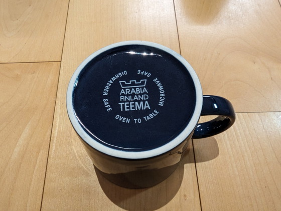 Image 1 of 6x Arabia Teema Becher - dunkelblau