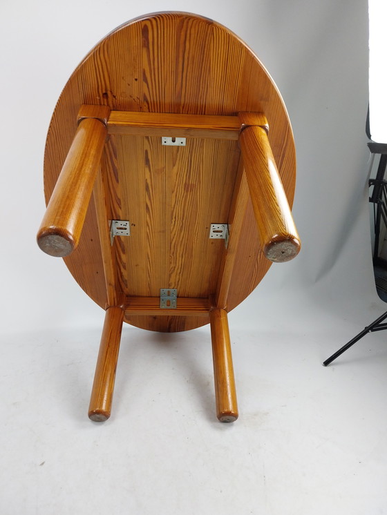 Image 1 of Schwerer Couchtisch aus Kiefernholz. 1970er Jahre