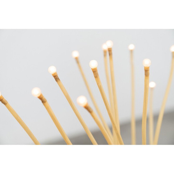 Image 1 of Vintage Stranne Stehleuchte aus Eisen und Glas für Ikea, Italien 1970