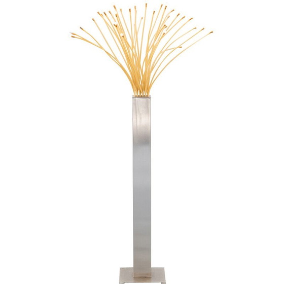Image 1 of Vintage Stranne Stehleuchte aus Eisen und Glas für Ikea, Italien 1970