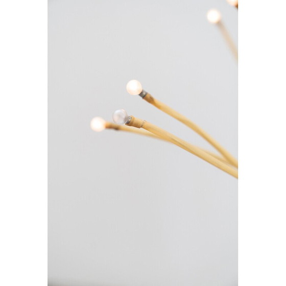 Image 1 of Vintage Stranne Stehleuchte aus Eisen und Glas für Ikea, Italien 1970