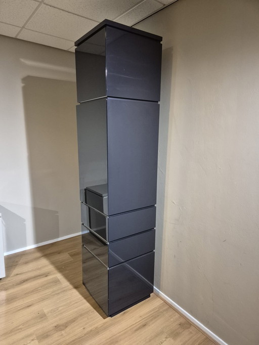 Interlubke Corpus Audio Möbel - Schwarz - Hochglanz - Design