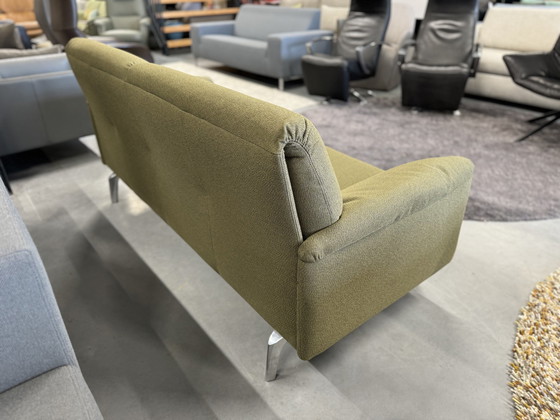 Image 1 of Leolux Bora Balanza 2,5-Sitzer Sofa Grüner Stoff