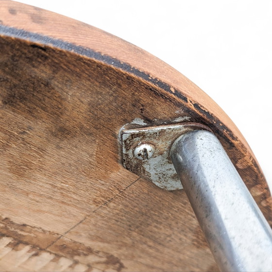 Image 1 of Stahlrohrhocker von Karel Ort für Gottwald, 1930er Jahre