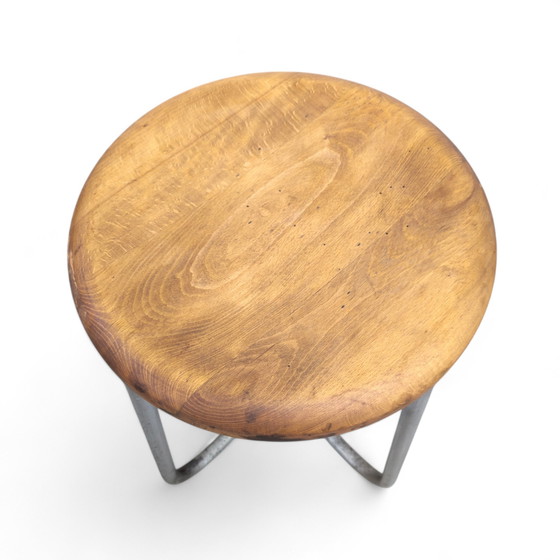 Image 1 of Stahlrohrhocker von Karel Ort für Gottwald, 1930er Jahre