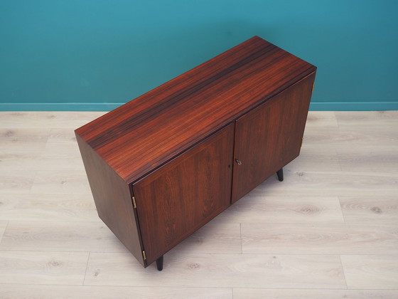 Image 1 of Rosenholzschrank, Dänisches Design, 1970er Jahre, Hersteller: Hundevad & Co