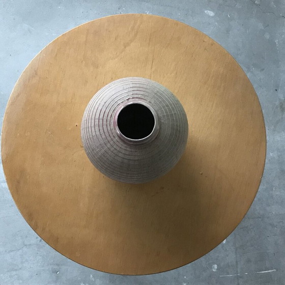 Image 1 of Vintage-Vase aus glasierter Terrakotta