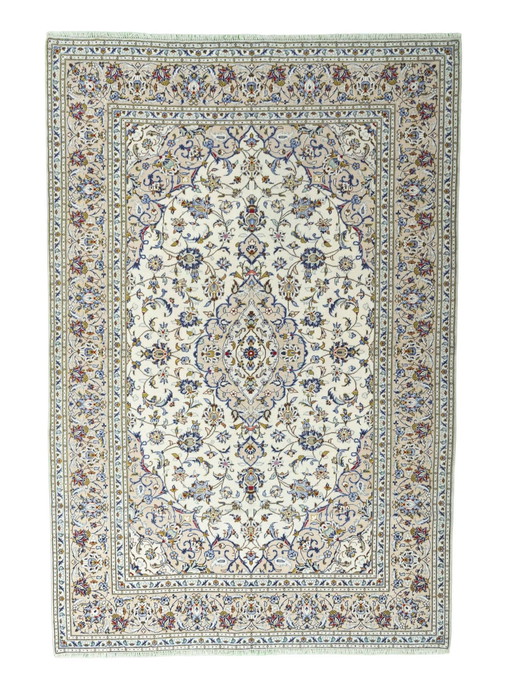 Handgeknüpfter Kashan Kork Orientteppich – 293 X 200 Cm