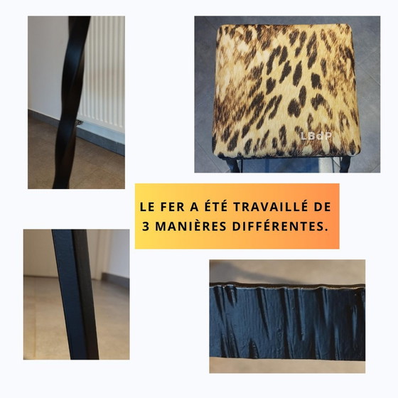 Image 1 of 4 Brutalistische Hocker Von 1950