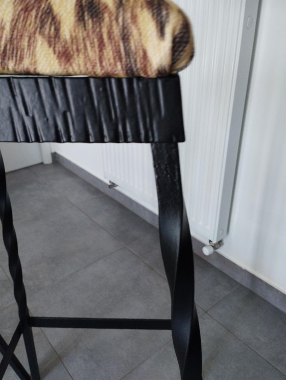 Image 1 of 4 Brutalistische Hocker Von 1950