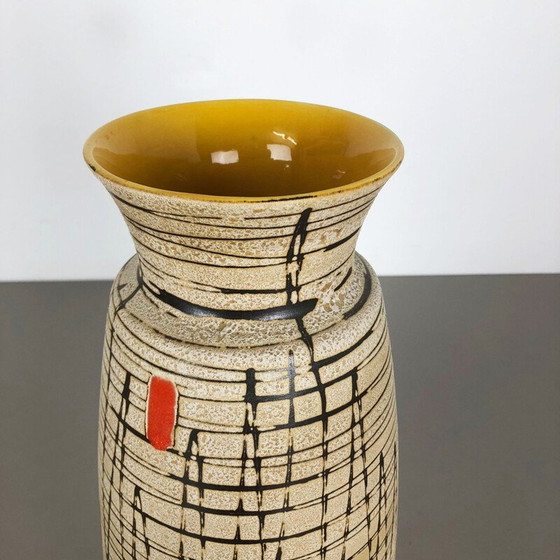 Image 1 of Vintage Keramik Bodenvase "526 35" von Bay Ceramics, Deutschland 1960
