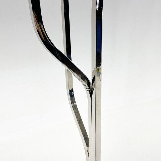 Image 1 of Italienische Stehleuchte "Magic Mushrooms" aus Chrom und Muranoglas, 1970er Jahre